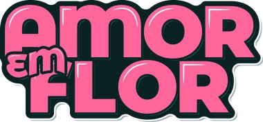 Aşkı ve romantizmi kutlamak için güzel hazırlanmış bir yazı dizaynı.