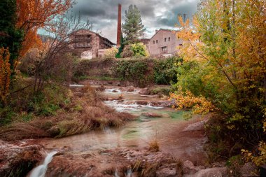 Matarraa nehrinin güzel bir köşesinde Beceite Huesca geçidinde.