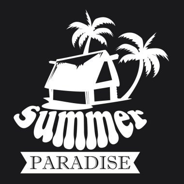 El yapımı fırça harfleri. Tatil tipografisi Merhaba yaz kampı, yaz cennetine hoş geldiniz, en iyi plaj partisi, plaj partisi