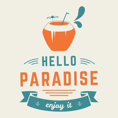 El yapımı fırça harfleri. Tatil tipografisi Merhaba yaz kampı, yaz cennetine hoş geldiniz, en iyi plaj partisi, plaj partisi