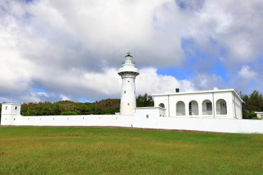 Eluanbi deniz feneri, 19. yüzyıldan kalma bir deniz feneri Hengchun, Pingtung County, Tayvan