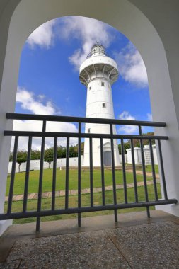 Eluanbi deniz feneri, 19. yüzyıldan kalma bir deniz feneri Hengchun, Pingtung County, Tayvan