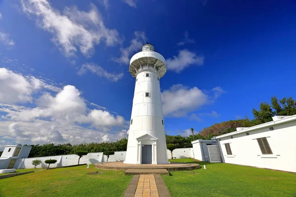 Eluanbi Lighthouse 19Th Century Lighthouse Situated Hengchun Pingtung County Taiwan ストック写真