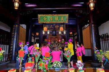 1665 'te inşa edilen Savaş Tapınağı Tanrısı Tainan, Tayvan' daki ünlü tanrı Guan Gong 'a adanmıştır..