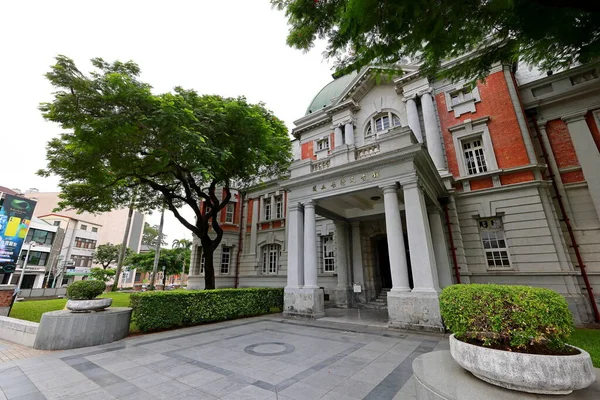 stock image National Museum of Taiwan Literature, former government building showcasing literary artifacts from native & colonial writers in Tainan, Taiwan