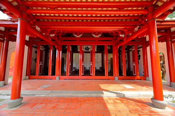 Храм Танана Конфуція Століття Конфуціанський Храм Традиційною Архітектурою Тайнані Тайвань — стокове фото