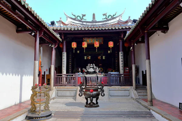 Templo God War Construído 1665 Dedicado Divindade Guan Gong Tainan — Fotografia de Stock
