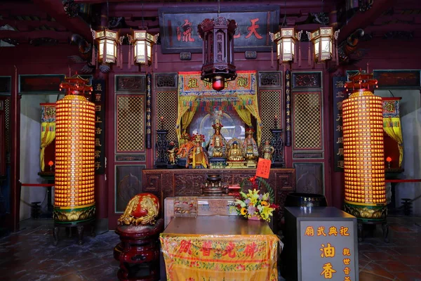Bůh Válečného Chrámu Postavený Roce 1665 Věnovaný Slavnému Božstvu Kuan — Stock fotografie