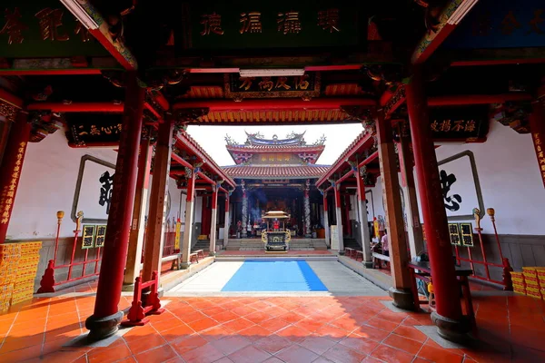 Tainan Grand Mazu Temple Ένας Πολύχρωμος Και Παραδοσιακός Τόπος Λατρείας — Φωτογραφία Αρχείου