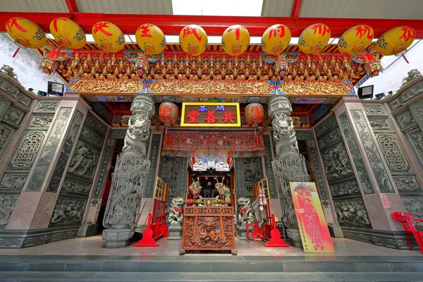 Tempel Religieuze Instelling Plaats Van Aanbidding Tainan Taiwan — Stockfoto