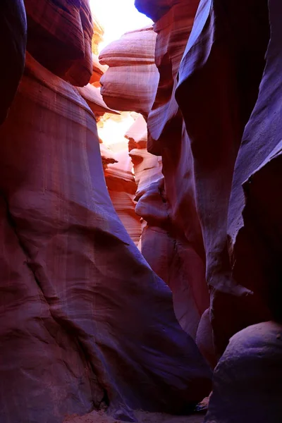 Lower Antelope Canyon Natural Attraction Navajo Reservation Page Arizona Usa — Stock fotografie