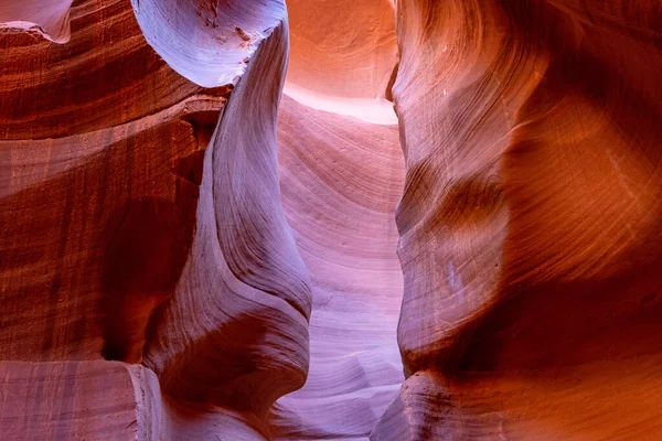 Lower Antelope Canyon Natural Attraction Navajo Reservation Page Arizona Usa — Stock fotografie