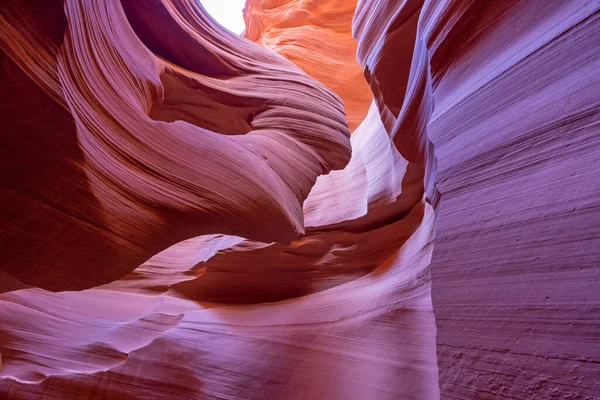 Lower Antelope Canyon Natural Attraction Navajo Reservation Page Αριζόνα Ηπα — Φωτογραφία Αρχείου