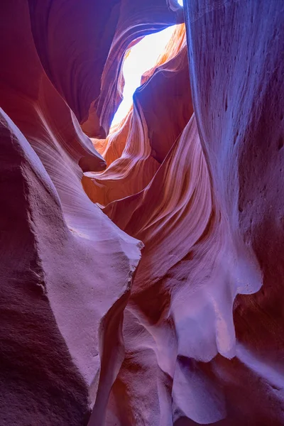 Lower Antelope Canyon Natural Attraction Navajo Reservation Page Arizona Usa — Stock Photo, Image