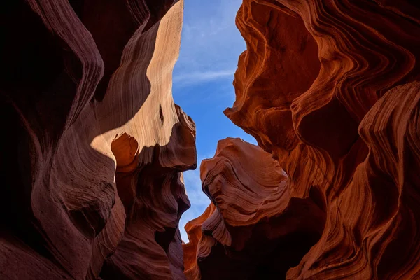 Lower Antelope Canyon Natural Attraction Navajo Reservation Page Αριζόνα Ηπα — Φωτογραφία Αρχείου