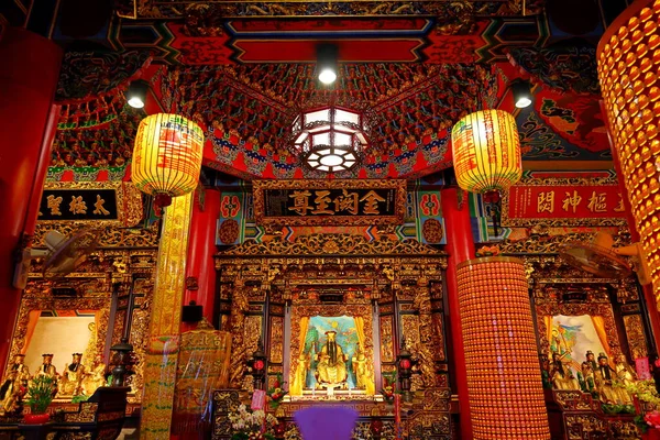 Temple Longdong Baoan Achevé 1831 Dédié Bao Sheng Taipei Taiwan — Photo