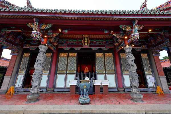Taipei Confucius Temple Ένας Κομφουκιανός Ναός Παραδοσιακή Αρχιτεκτονική Στην Ταϊπέι — Φωτογραφία Αρχείου