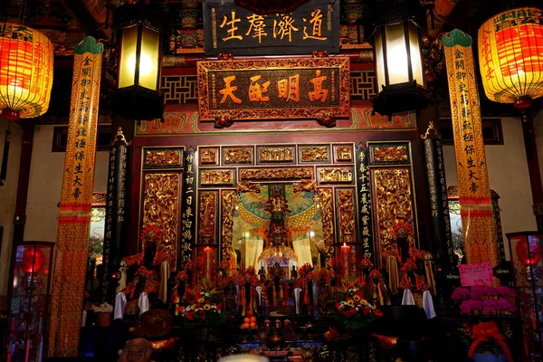 Храм Дан Лондун Баоан Завершений 1831 Року Присвячений Бао Шен — стокове фото