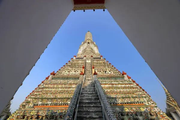 Wat Arun Ratchawararam Ratchawaramahawihan Temple Dawn Bangkok Yai District Thailand Royalty Free Stock Photos