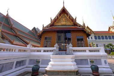 Wat Phra Kaew Müzesi (Kraliyet Sarayı) Bangkok, Tayland