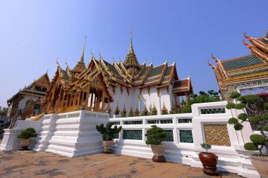 Wat Phra Kaew Müzesi (Kraliyet Sarayı) Bangkok, Tayland