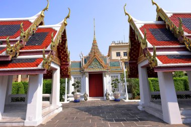 Wat Phra Kaew Müzesi (Kraliyet Sarayı) Bangkok, Tayland