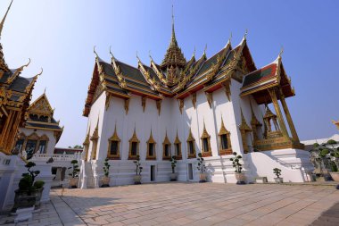 Wat Phra Kaew Müzesi (Kraliyet Sarayı) Bangkok, Tayland