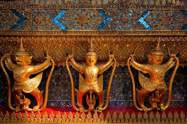 Музей Ват Пхра Кэу Королевский Дворец Бангкоке Таиланд — стоковое фото