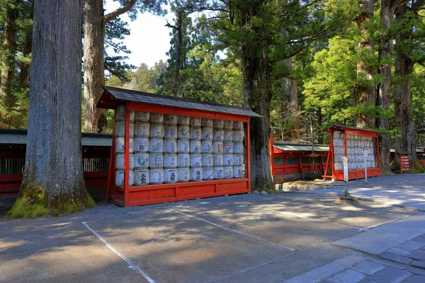 Nikko Futarasan Jinja Shinto Helgedom Från Talet Nikko Japan — Stockfoto