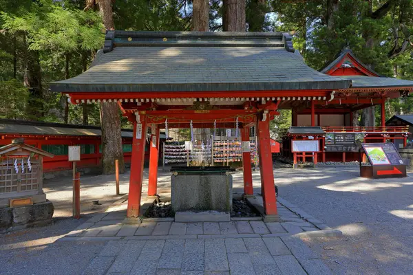 Nikko Futarasan Jinja Синтоистский Храм Viii Века Никко Япония — стоковое фото