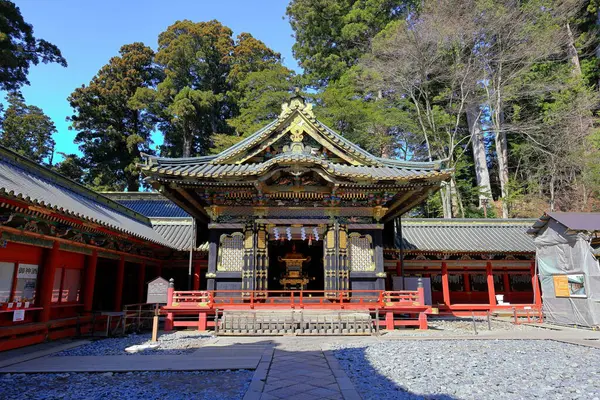 Toshogu Helgedom Talet Helgedom Hedra Den Första Shogun Och Med — Stockfoto