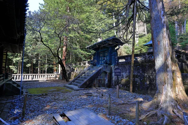Святиня Тошогу Століття Вшановує Перший Сьогун Різнокольоровими Будівлями Нікко Японія — стокове фото