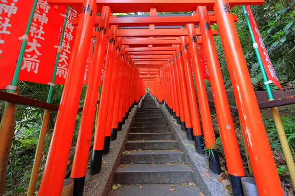 Hie Shrine Głównie Czcić Boga Mount Hiei Chiyoda City Tokio — Zdjęcie stockowe