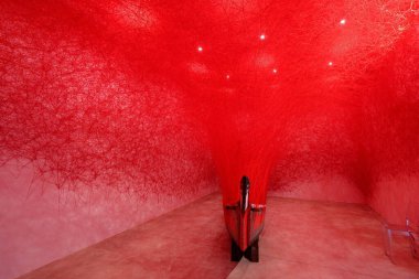 Towada Sanat Merkezi, Çağdaş Sanat Müzesi Towada, Aomori, Japonya 'da açık hava sergisi