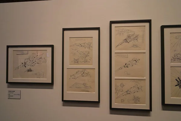 stock image  Hideaki Anno exhibition at Aomori Museum of Art, Contemporary exhibition art in Aomori, Japan