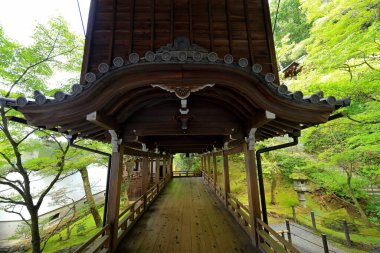 Eikan-do Tapınağı, Japonya 'nın Kyoto şehrinde antik sanat ve Zen bahçesi olan büyük bir Budist tapınağı.