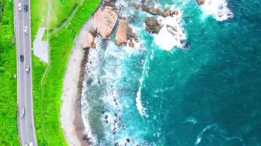 Kuzeydoğu Sahili Ulusal Sahra Bölgesi, Tayvan, Tayvan 'da kıyı kayaları oluşumları.