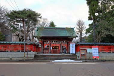 Marunouchi, Kanazawa, Ishikawa, Japonya 'daki Ozaki Tapınağı