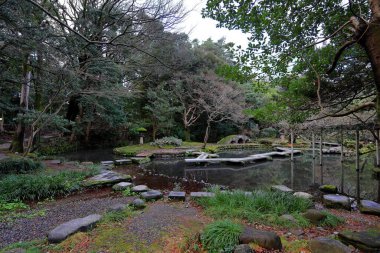 Oyama Bahçesi Oyamamachi, Kanazawa, Ishikawa, Japonya