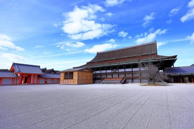 Kyoto İmparatorluk Sarayı (Kyoto Gyoen Ulusal Bahçesi) Kyotogyoen, Kamigyo Ward, Kyoto, Japonya