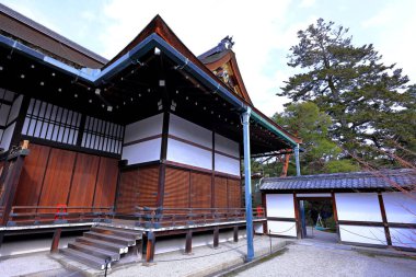 Kyoto İmparatorluk Sarayı (Kyoto Gyoen Ulusal Bahçesi) Kyotogyoen, Kamigyo Ward, Kyoto, Japonya