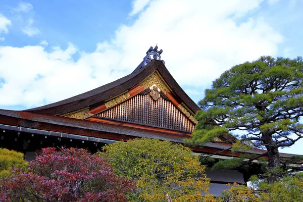 Kyoto İmparatorluk Sarayı (Kyoto Gyoen Ulusal Bahçesi) Kyotogyoen, Kamigyo Ward, Kyoto, Japonya