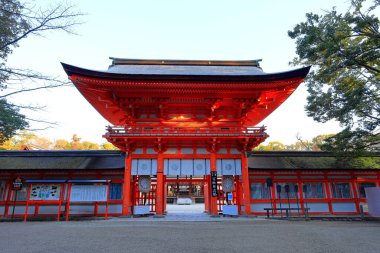 Shimogamo Tapınağı, Shimogamo Izumikawacho 'da bir Shinto tapınağı, Sakyo Ward, Kyoto, Japonya 