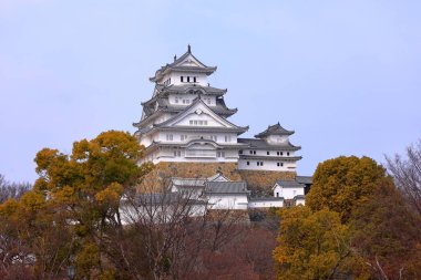 Himeji Castle an Iconic castle dated to 1333 at Honmachi, Himeji, Hyogo, Japan clipart