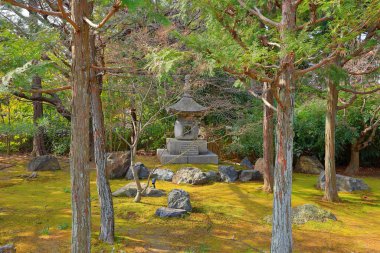 Shrin-ji Tapınağı Honmachi 'de bir Budist tapınağı, Higashiyama Ward, Kyoto, Japonya