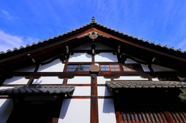 Tofuku-ji Tapınağı Honmachi, Higashiyama Ward, Kyoto, Japonya 'da sonbahar yeşillikleriyle bilinen bir Budist tapınağı.