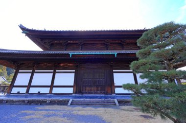 Tofuku-ji Tapınağı Honmachi, Higashiyama Ward, Kyoto, Japonya 'da sonbahar yeşillikleriyle bilinen bir Budist tapınağı.