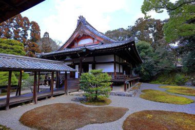 Daigo-ji Tapınağı 5 katlı bir Budist tapınağı, Daigohigashiojicho, Fushimi Ward, Kyoto, Japonya 