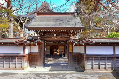 Kongobu-ji bölgesindeki tapınak, Koyasan, Koya, Ito Bölgesi, Wakayama, Japonya 'daki tarihi bir Budist tapınak kompleksi.