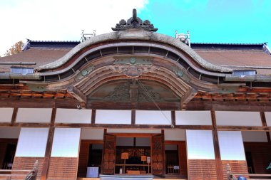 Kongobu-ji, Shingon Budizm 'in merkezi Koyasan, Koya, Ito Bölgesi, Wakayama, Japonya